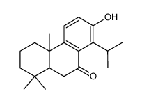 9(1H)-Phenanthrenone, 2,3,4,4a,10,10a-hexahydro-7-hydroxy-1,1,4a-trimethyl-8-(1-methylethyl)-, (4aS,10aS)- structure