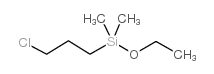 3-氯丙基二甲基乙氧基硅烷结构式