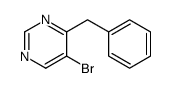 4-benzyl-5-bromopyrimidine Structure
