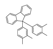 9,9-bis(3,4-dimethylphenyl)fluorene Structure