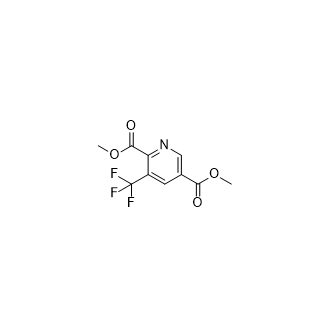 Dimethyl 3-(trifluoromethyl)pyridine-2,5-dicarboxylate picture