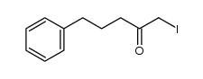 1-iodo-5-phenylpentan-2-one结构式