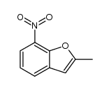 2-methyl-7-nitrobenzo[b]furan Structure