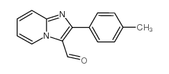 2-P-TOLYLIMIDAZO[1,2-A]PYRIDINE-3-CARBALDEHYDE Structure