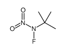 N-tert-butyl-N-fluoronitramide Structure