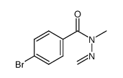 4-bromo-N-methyl-N'-methylenebenzohydrazide Structure