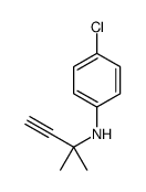 4-Chloro-N-(1,1-dimethyl-2-propynyl)aniline picture