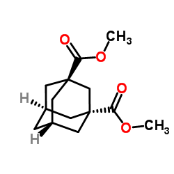 Dimethyl 1,3-adamantanedicarboxylate Structure