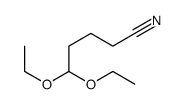 5,5-diethoxypentanenitrile Structure