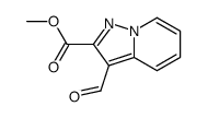 3-FORMYL-PYRAZOLO[1,5-A]PYRIDINE-2-CARBOXYLIC ACID ETHYL ESTER picture