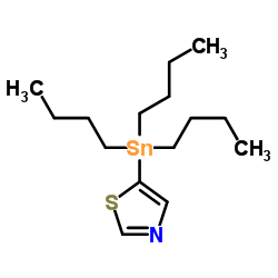 三丁基噻唑-5-锡结构式