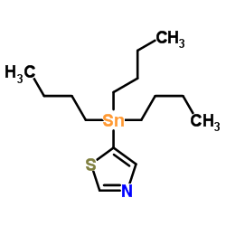 5-(Tributylstannyl)thiazole structure