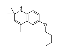 6-butoxy-2,2,4-trimethyl-1H-quinoline Structure