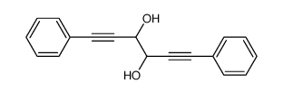 meso-1,6-Diphenyl-hexa-1,5-diin-3,4-diol结构式