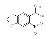 1-(4,5-Methylenedioxy-2-Nitrophenol)Ethan-2-OL structure