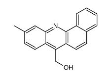 7-HYDROXYMETHYL-10-METHYLBENZ[C]ACRIDINE structure