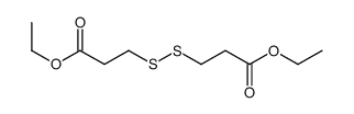 3,3'-Dithiobis(propionic acid ethyl) ester structure