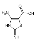 5-Thiazolecarboxylicacid,2,4-diamino-(9CI)结构式