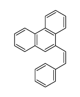 cis-1-phenyl-2-(9-phenanthryl)ethene Structure