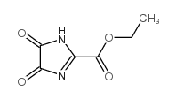 1H-Imidazole-2-carboxylicacid,4,5-dihydro-4,5-dioxo-,ethylester(9CI) Structure