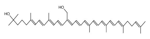 2H-ψ,ψ-carotene-1,20-diol结构式