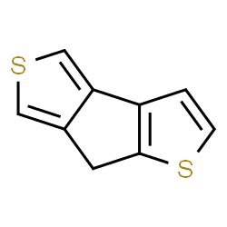 7H-Cyclopenta[1,2-b:3,4-c']dithiophene Structure