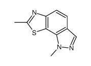 1H-Pyrazolo[4,3-g]benzothiazole,1,7-dimethyl-(8CI)结构式