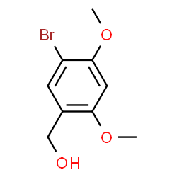 5-Bromo-2,4-dimethoxybenzyl alcohol结构式