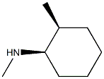 (1R,2S)-N,2-Dimethylcyclohexan-1-amine Structure