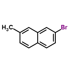 2-Bromo-7-methylnaphthalene Structure