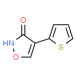 3(2H)-Isoxazolone,4-(2-thienyl)-(9CI)结构式