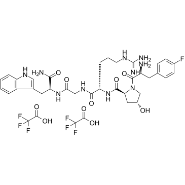 Nemifitide diTFA Structure