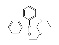 [diethoxymethyl(phenyl)phosphoryl]benzene结构式