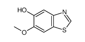 5-Benzothiazolol,6-methoxy-(9CI) structure