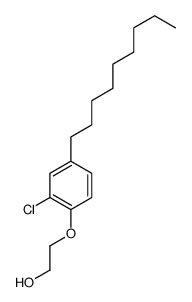 2-(2-chloro-4-nonylphenoxy)ethanol Structure