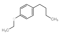 1-butyl-4-ethylsulfanylbenzene Structure