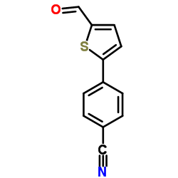 4-(5-FORMYL-THIOPHEN-2-YL)-BENZONITRILE结构式
