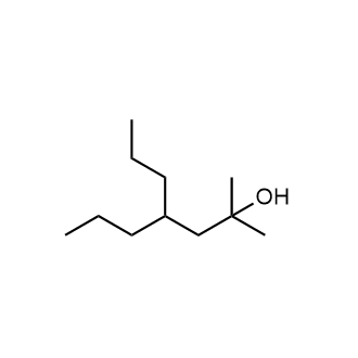 2-甲基-4-丙基庚-2-醇结构式