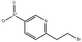 2-(2-Bromoethyl)-5-nitropyridine Structure