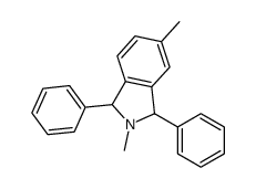 2,5-dimethyl-1,3-diphenyl-1,3-dihydroisoindole Structure