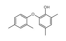 2-Hydroxy-2',3,4',5-tetramethyl-diphenylether Structure