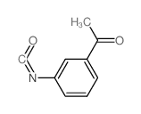 1-(3-Isocyanatophenyl)ethanone Structure