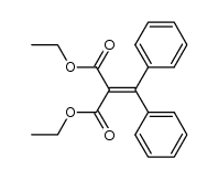 diethyl 2,2-diphenylethene-1,1-dicarboxylate Structure