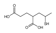 2-(2-sulfanylpropyl)pentanedioic acid结构式