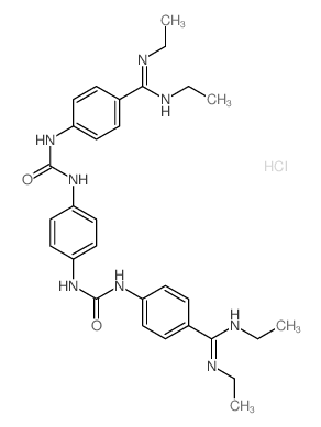 Benzenecarboximidamide,4,4'-[1,4-phenylenebis(iminocarbonylimino)]bis[N,N'-diethyl-, dihydrochloride(9CI) picture