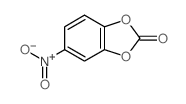 1,3-Benzodioxol-2-one,5-nitro- structure