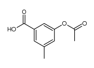 3-acetoxy-5-methyl-benzoic acid Structure
