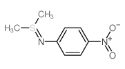 Benzenamine,N-(dimethyl-l4-sulfanylidene)-4-nitro- Structure