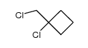 1-chloro-1-chloromethyl-cyclobutane Structure