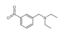 diethyl(3-nitrobenzyl)amine结构式